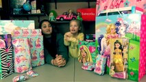 KAIAs 5th BIRTHDAY PRESENTS OPENING! BARBIE TOY SKIT! The TOYTASTIC Sisters! Hello DREAM HOUSE!