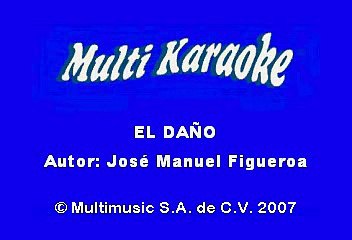 Alicia Villareal - El Daño (Karaoke)