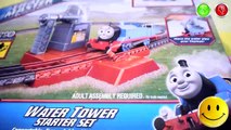 TRAINS FOR CHILDREN VIDEO: Thomas and Friends Water Tower Starter Set Toys Review