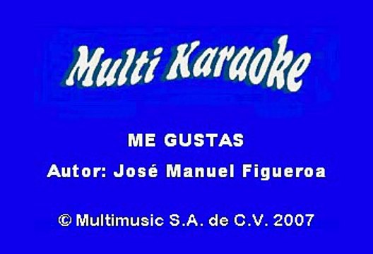 Alicia Villareal - Me Gustas (Karaoke)
