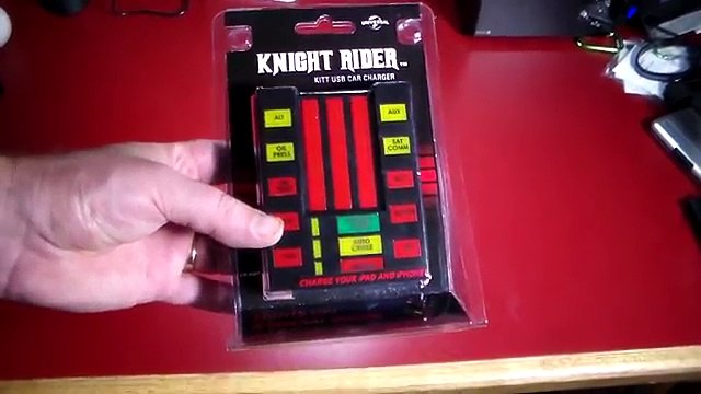 Knight Rider Kitt Dual USB Car Charger