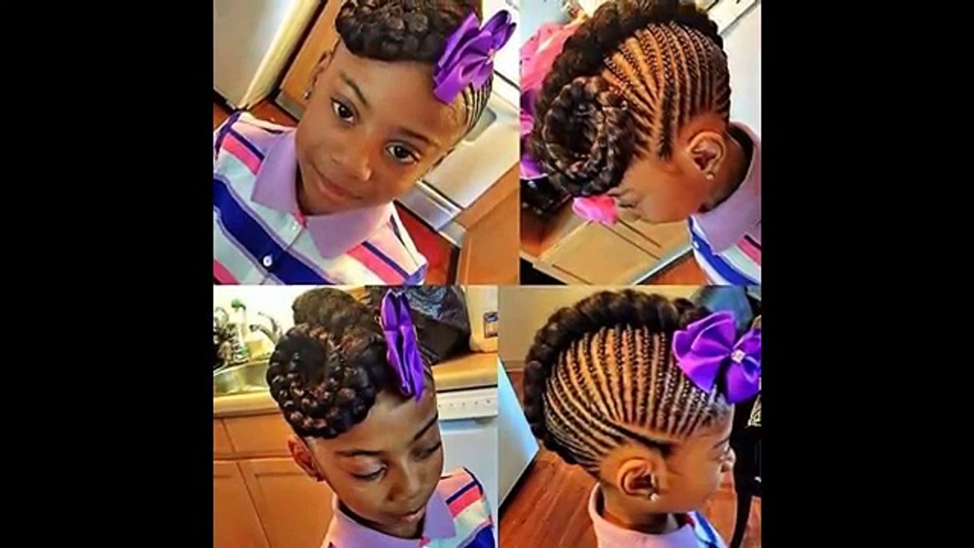 Kids Cornrow Hairstyles : Children Hairstyles for Natural Hair, image size:1920x1080