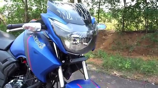 #Bikes@Dinos: TVS Apache RTR 160 Matte Blue Walkaround, Test Ride Review