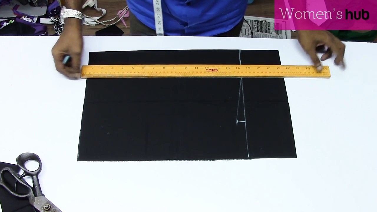 High Neck Blouse 1 Marking & Cutting