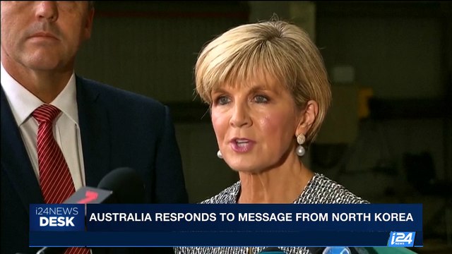 i24NEWS DESK | Australia responds to message from North Korea | Friday, October 20th 2017