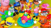 PARABÉNS da PEPPA PIG ANIVERSÁRIO Massinha Bolo Festa Brinquedos em Portugues