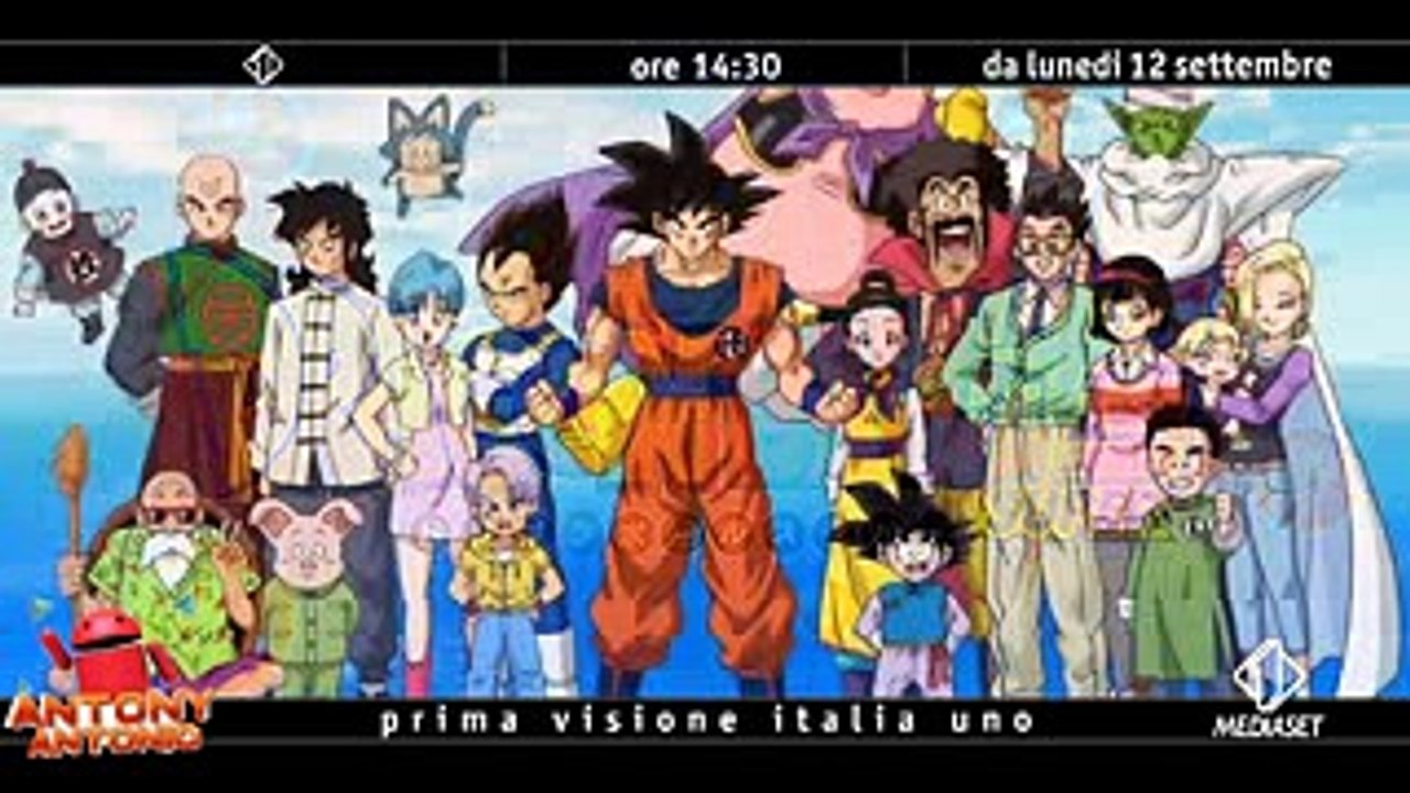 Dragon Ball Super su Italia 1 dal 12 settembre