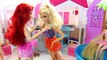 Disney Princess Rapunzel Barbie Doll Barbecue Party Grill Toy Barbie BBQ Playset حفلة الشواء