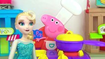 Peppa Pig Sing-Along Kitchen Playset, Table Top, Playdoh Cooking Disney Elsa, Spiderman IRL / TUYC