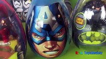 Easter Eggs Surprise Opening 2016 Marvel SuperHeroes Toys Batman vs Superman Hulk Iron Man Advengers