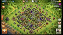 Clash of Clans - Amazing Clan war Best strategy Witches attack 3 stars | Destroy max TH10