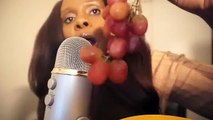 Eating Sounds ASMR Grapes