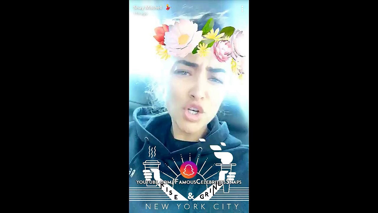Shay Mitchell | Snapchat | September 22, 2017