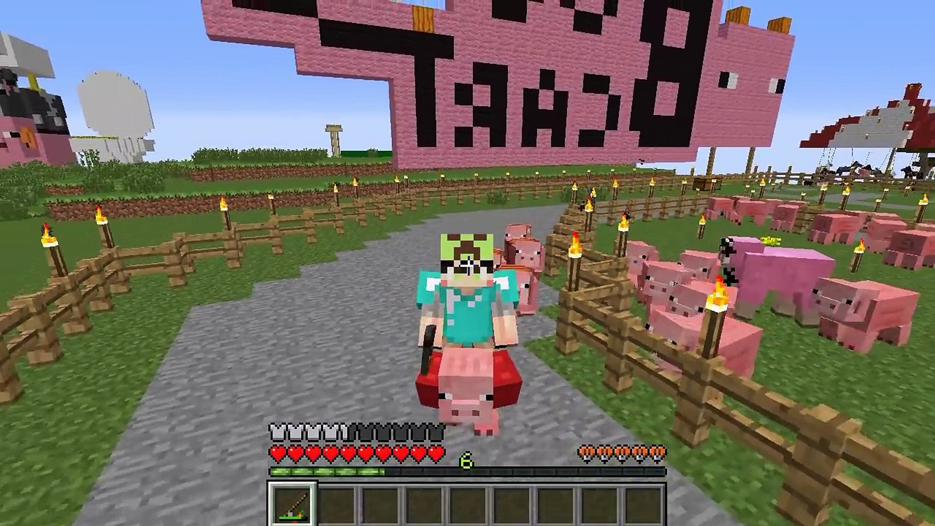 マインクラフト 空島遊園地計画 完成 ゆっくり実況 Video Dailymotion