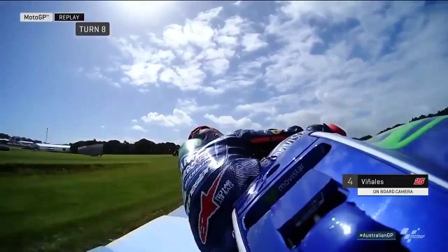 GP Autrália: A queda de Maverick Viñales no FP2