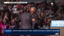 Barack Obama revient dans l'arène politique le temps d'une soirée