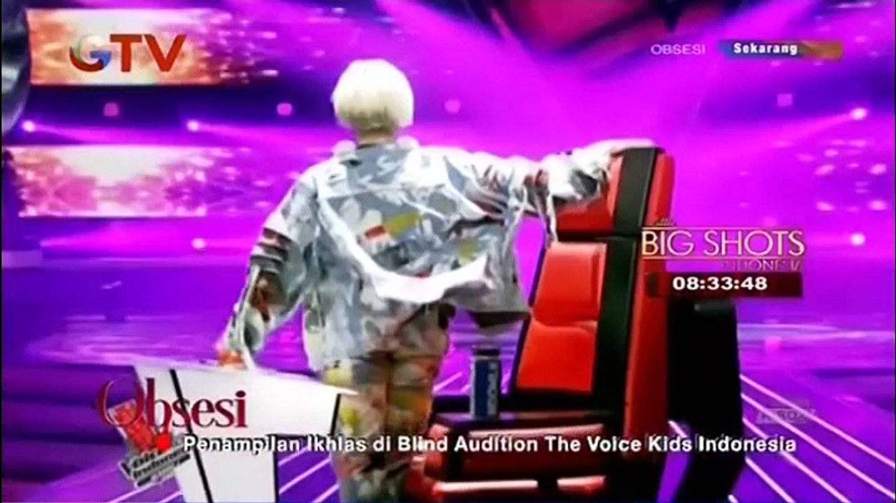 Penampilan Ikhlas Mencuri Perhatian Tiga Coach The Voice Kidz Indonesia