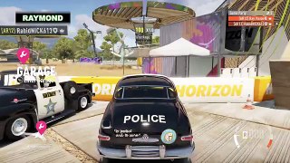 Forza Horizon 2 Online : Top Gear Challenge - BEST POLICE CAR CHALLENGE!!!