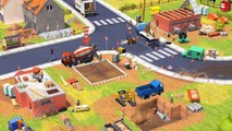 Little Builders : Trucks, Cranes, Digger | New Fun Construction - Video for Kids, Games for Children