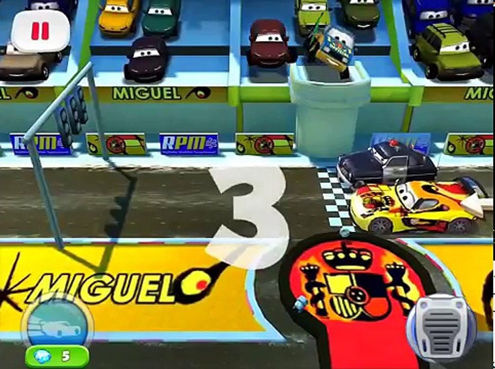 MIGUEL CAMINO vs SHERIFF, SHU & HOLLY! Level 13 Part 03 - Cars: Fast as Lightning