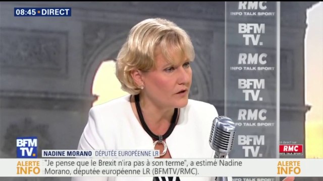 Elle sort, elle sort plus . Marine Le Pen a montré son incompétence à propos de l'euro, pour Nadine Morano