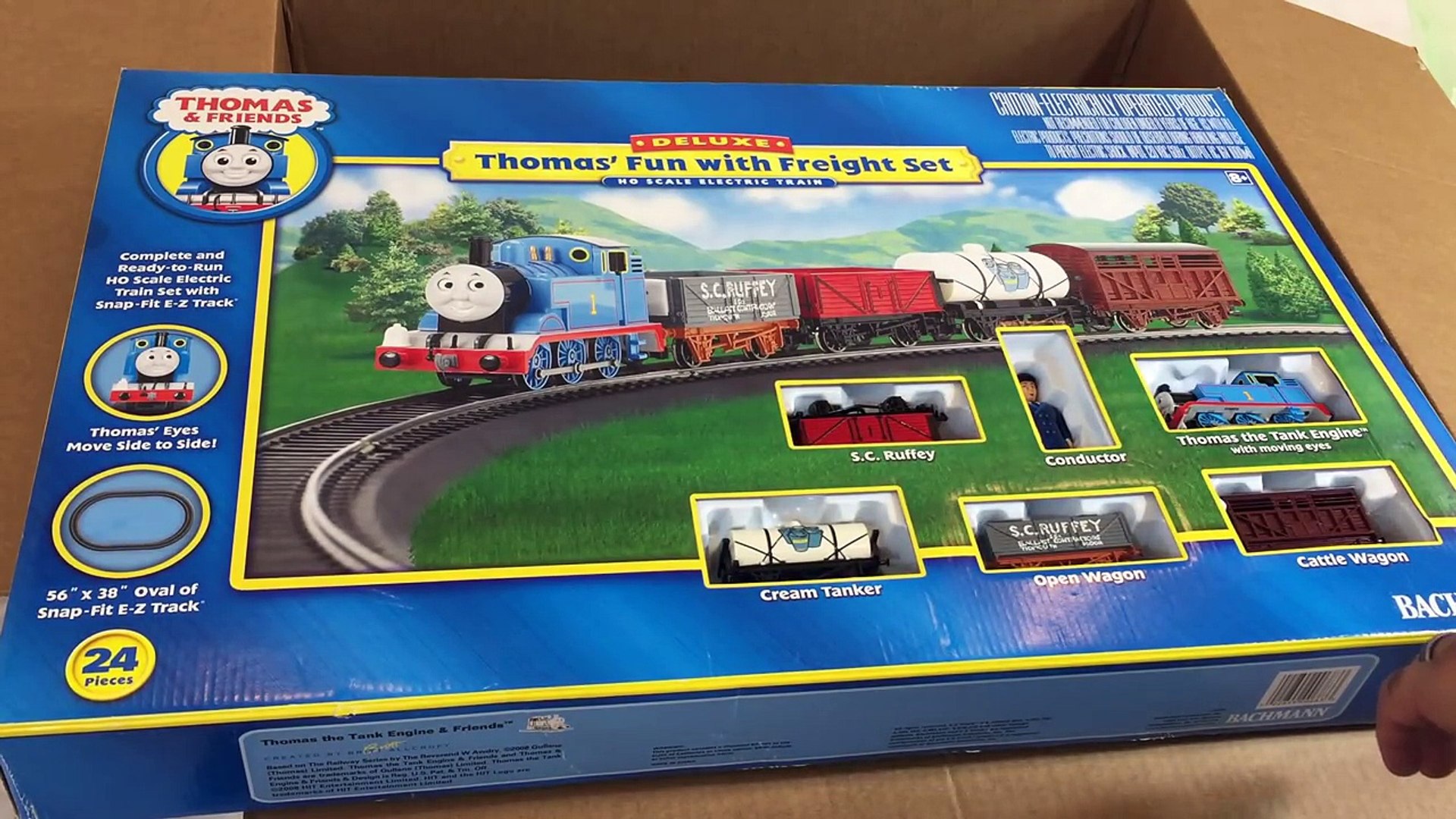 thomas the tank electric train set