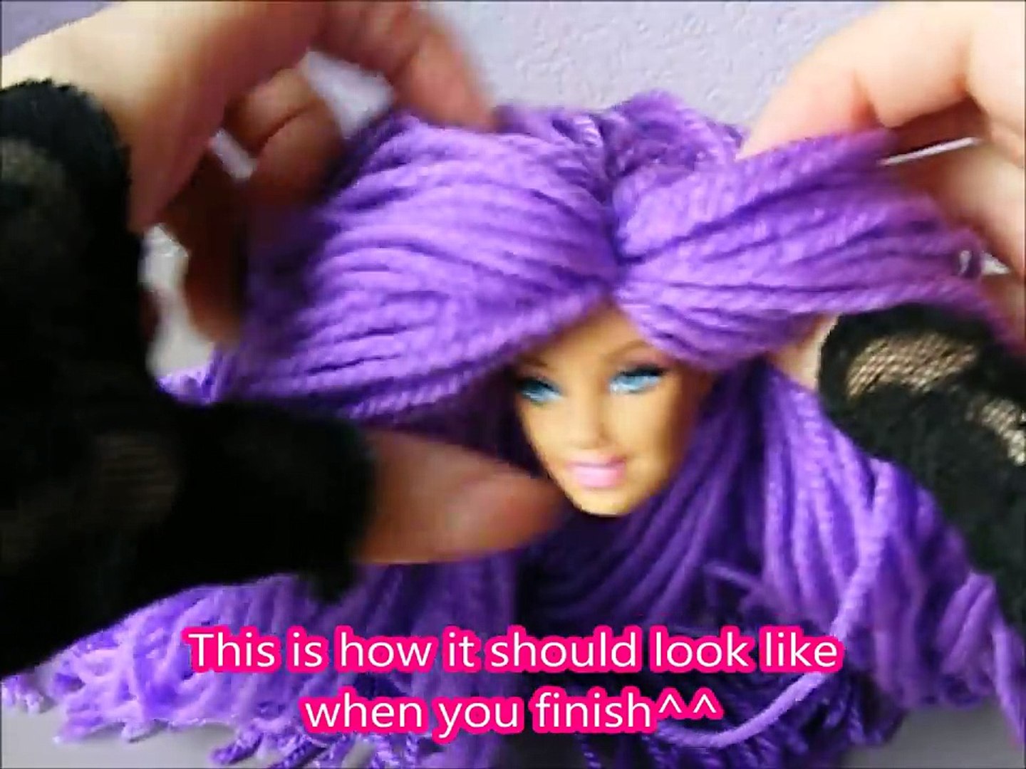 Rerooting Tutorial - How to reroot a doll with Yarn─影片 Dailymotion