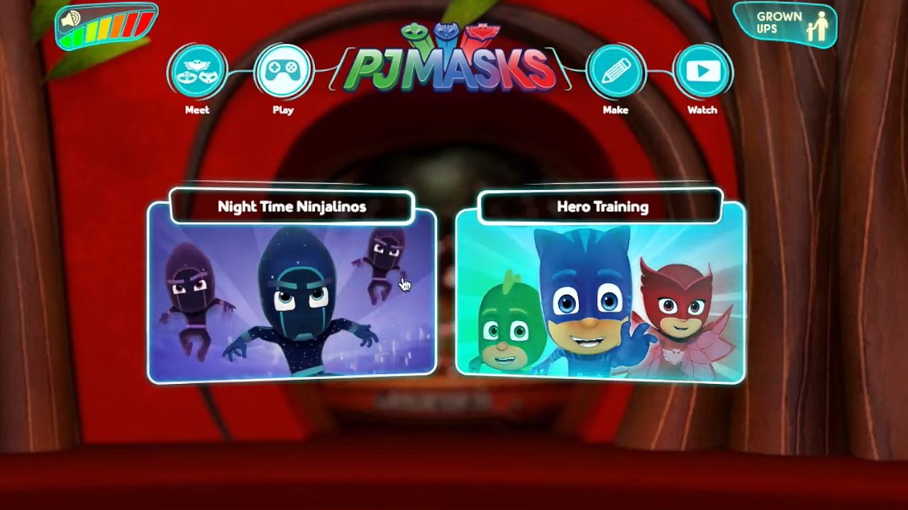 Lets Play PJ Masks Hero Training & Night Time Ninjalinos (w/ Bonus