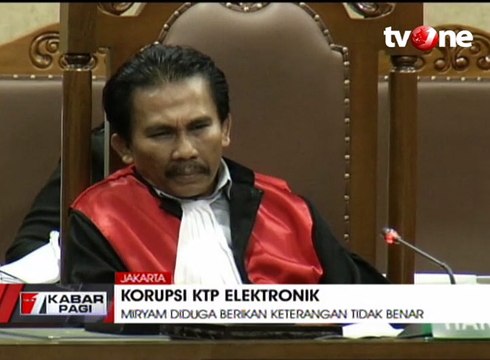 Miryam S Haryani, Tersangka Baru Kasus Korupsi E-KTP