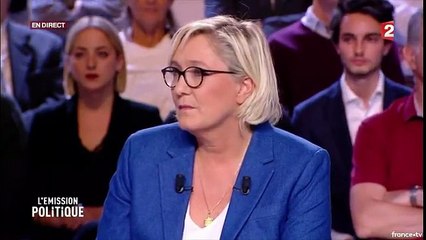 Marine Le Pen invitée de l’Émission Politique (19/10/2017)