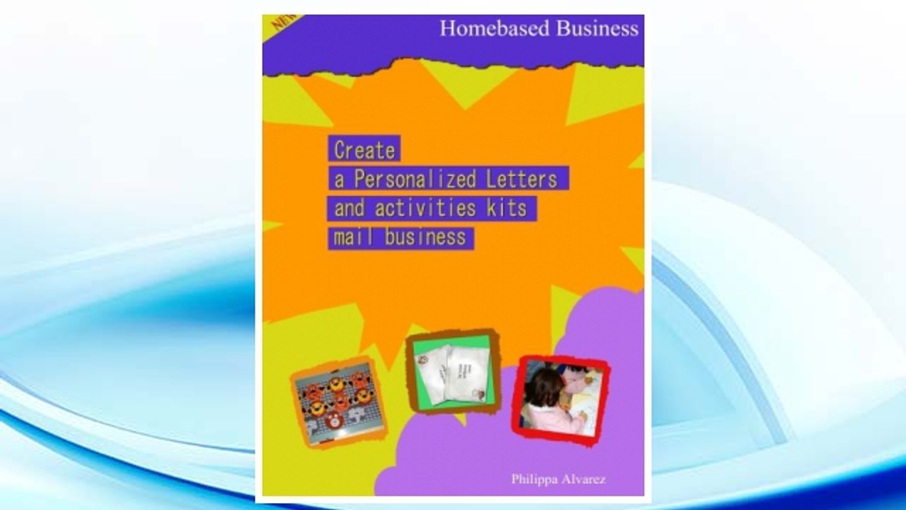 Download PDF Create a Personalized Letters and Activities Kit Mail Business FREE