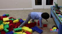 GIANT LEGO BUILDING CHALLENGE FOR KIDS! Lego Batman Superhero IRL ! Family Fun Playtime with toys!