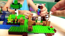 Minecraft A Fazenda de Lego Brinquedos Minecraft Toys