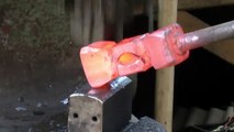 Wurfaxt schmieden How to forge a Throwing Axe