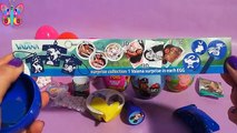 8 huevos con juguetes para niños de Peppa Pig Frozen Disney Mickey Mouse video infantil para niños
