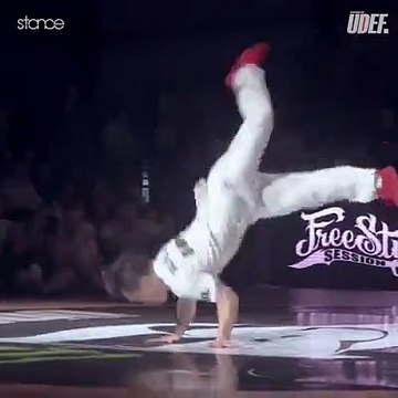 L'incroyable performance de Pocket Kim pendant une compétition de breakdance