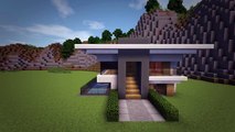 Minecraft: How To Build A Small Modern House Tutorial (#8)