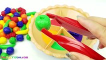Sorting Pie Best Learning Video for Babies Kids Toddlers Toys Learn Colors Counting Fruits Preschool