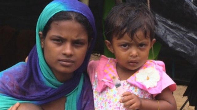 El 58 % de los refugiados rohinyás son niños expuestos a grandes peligros