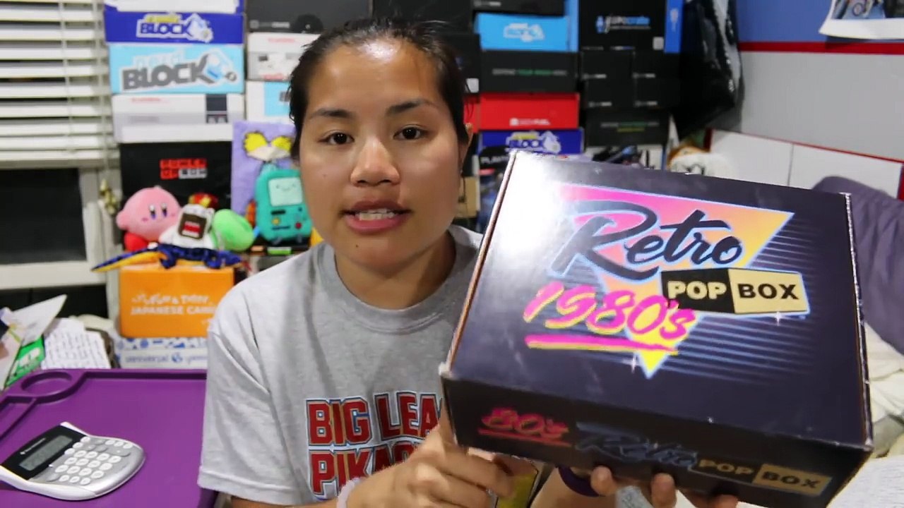 2016 June Retro Pop Box Unboxing - [1980s]