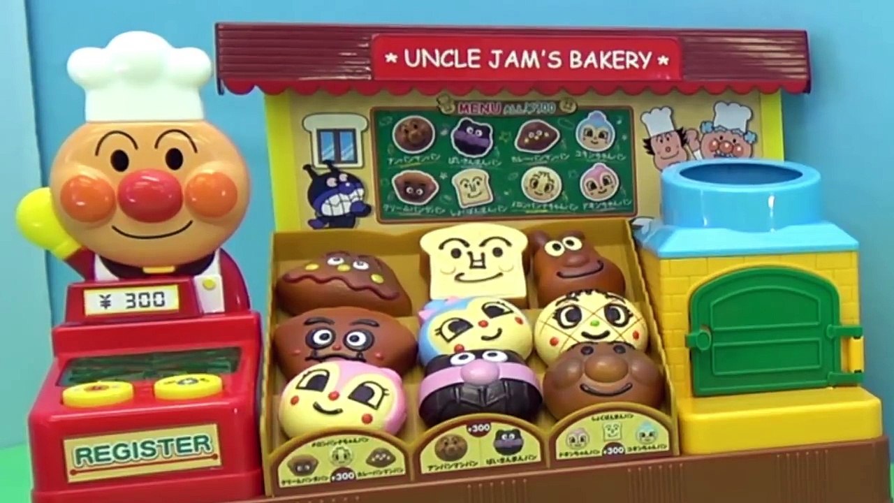 アンパンマン トーマス はたらくくるま アニメおもちゃ サンサンストーリーパトロール人気動画まとめ1~5話 パン工場 お買い物 ドライブ ごっこ遊び car toys kids video