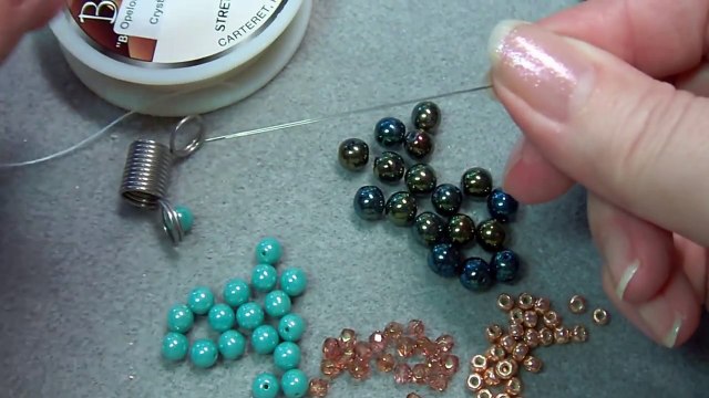 Stretch Bracelet Tutorial - How to Make a Beaded Stretch Bracelet