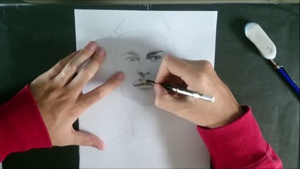 Dibujo de Cristiano Ronaldo paso a paso | draw to Cristiano Ronaldo