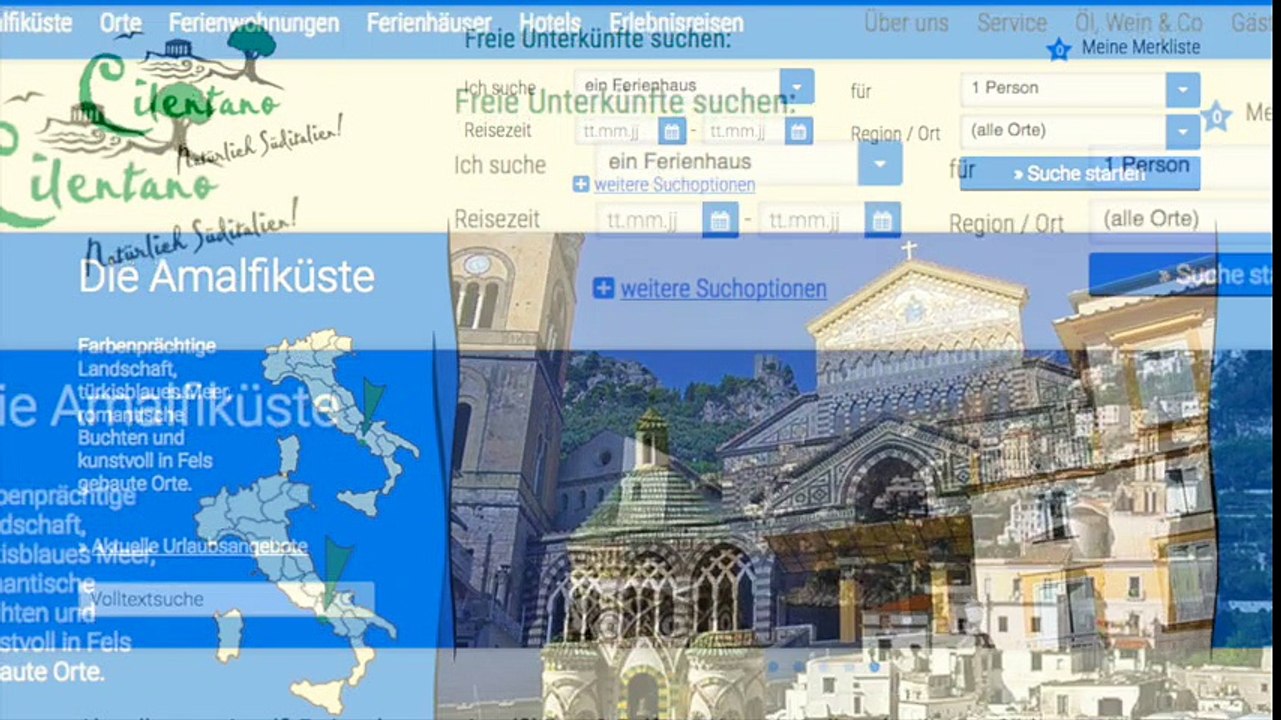 Amalfiküste Ferienhaus oder Ferienwohnung von privat mieten