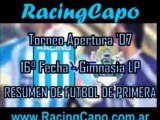 Racing 16º ap07 Gimnasia LP