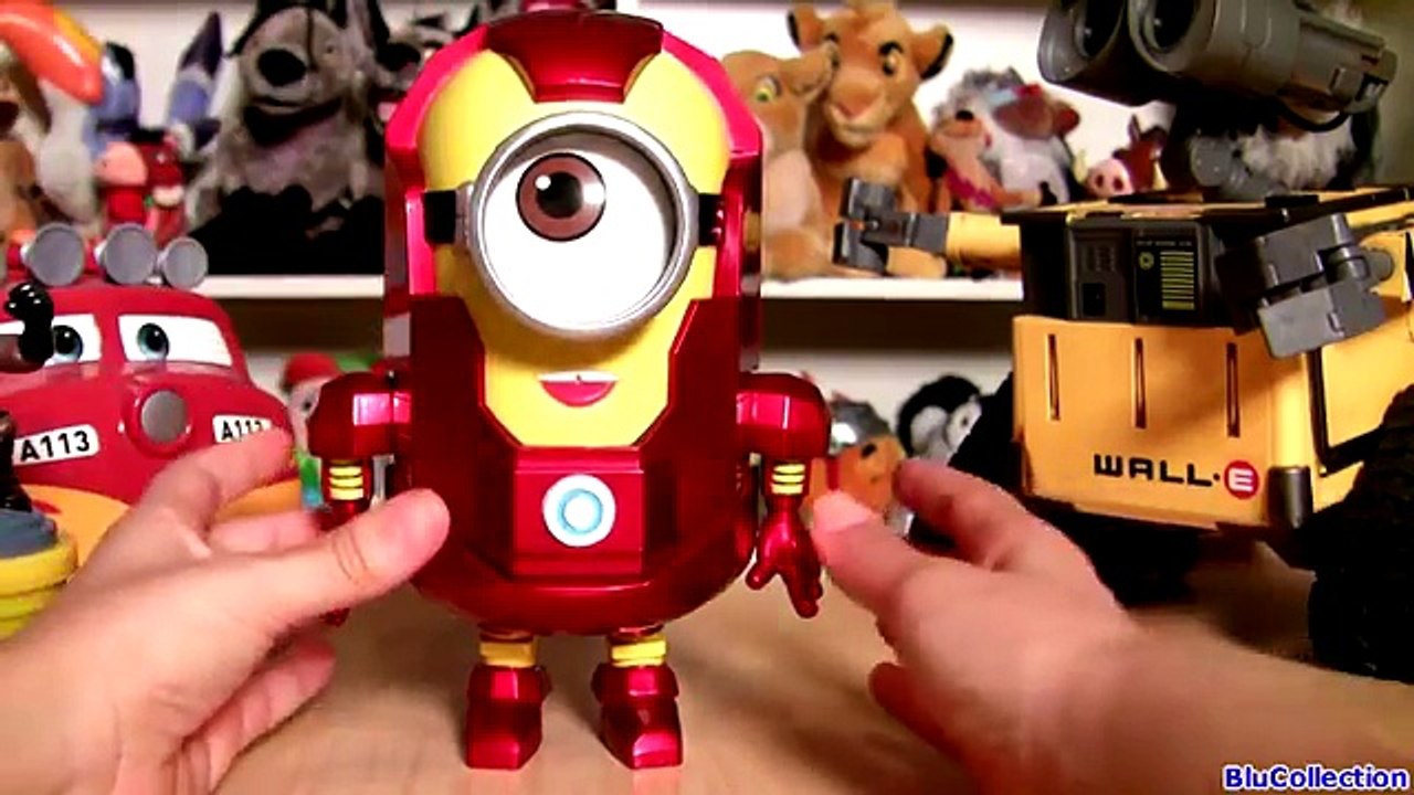 Marvel the Avengers Minion Stuart Iron Man Action Figure Play doh how-to by Blutoys Tony Stark