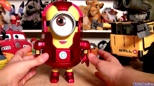 Marvel the Avengers Minion Stuart Iron Man Action Figure Play doh how-to by Blutoys Tony Stark