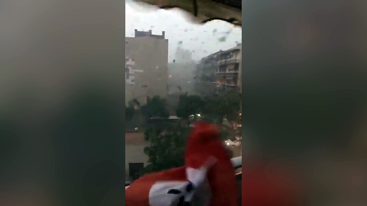 Cuando el huracán se lleva medio edificio