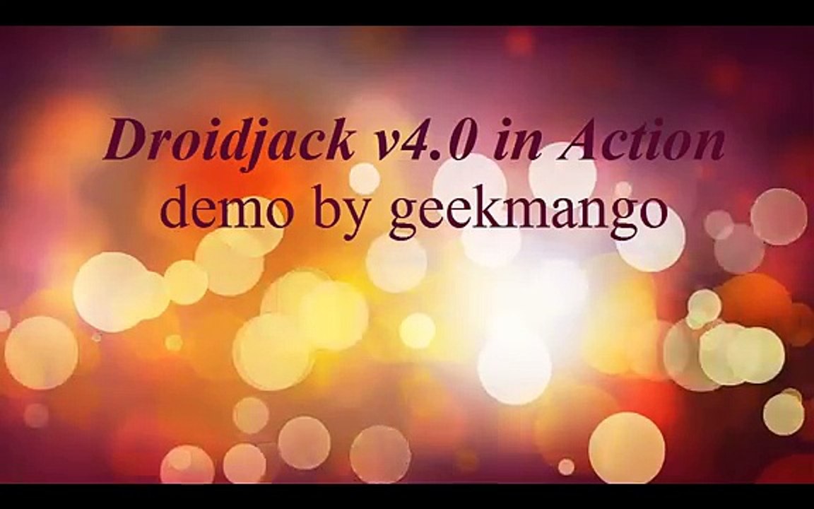 Best android RAT (droidjack v4.0)