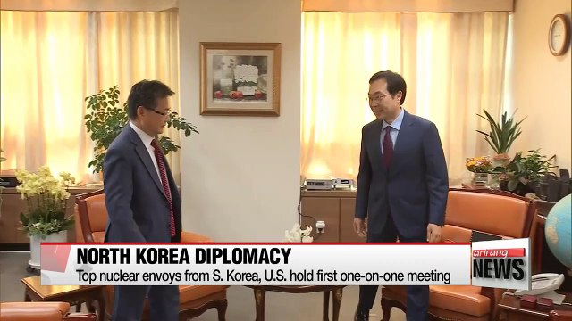 S. Korea and U.S. nuclear envoys stress international coordination over North Korea